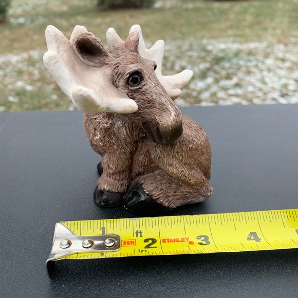 Adorable Vintage Moose Figurine - Picture 3 of 8